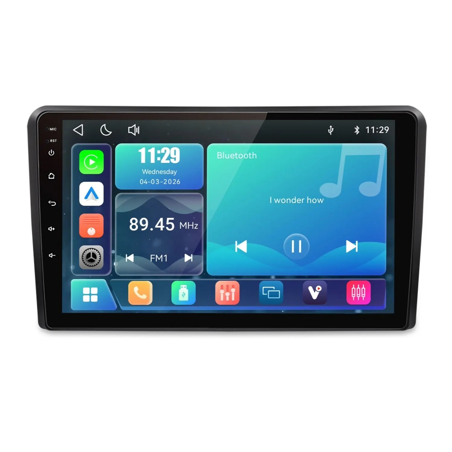 Junsun Radio Samochodowe Do Audi A3 2 2003-2013 Linux