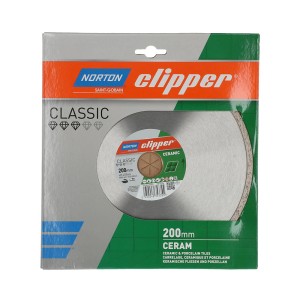 Tarcza tnąca Norton Clipper Ceramic 200 mm do akcesoriów do szlifierek kątowych.