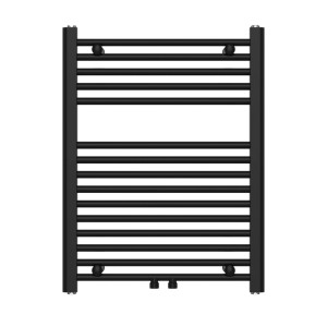 Giovanni Grzejnik łazienkowy CARAT czarny mat 72 x 55 cm