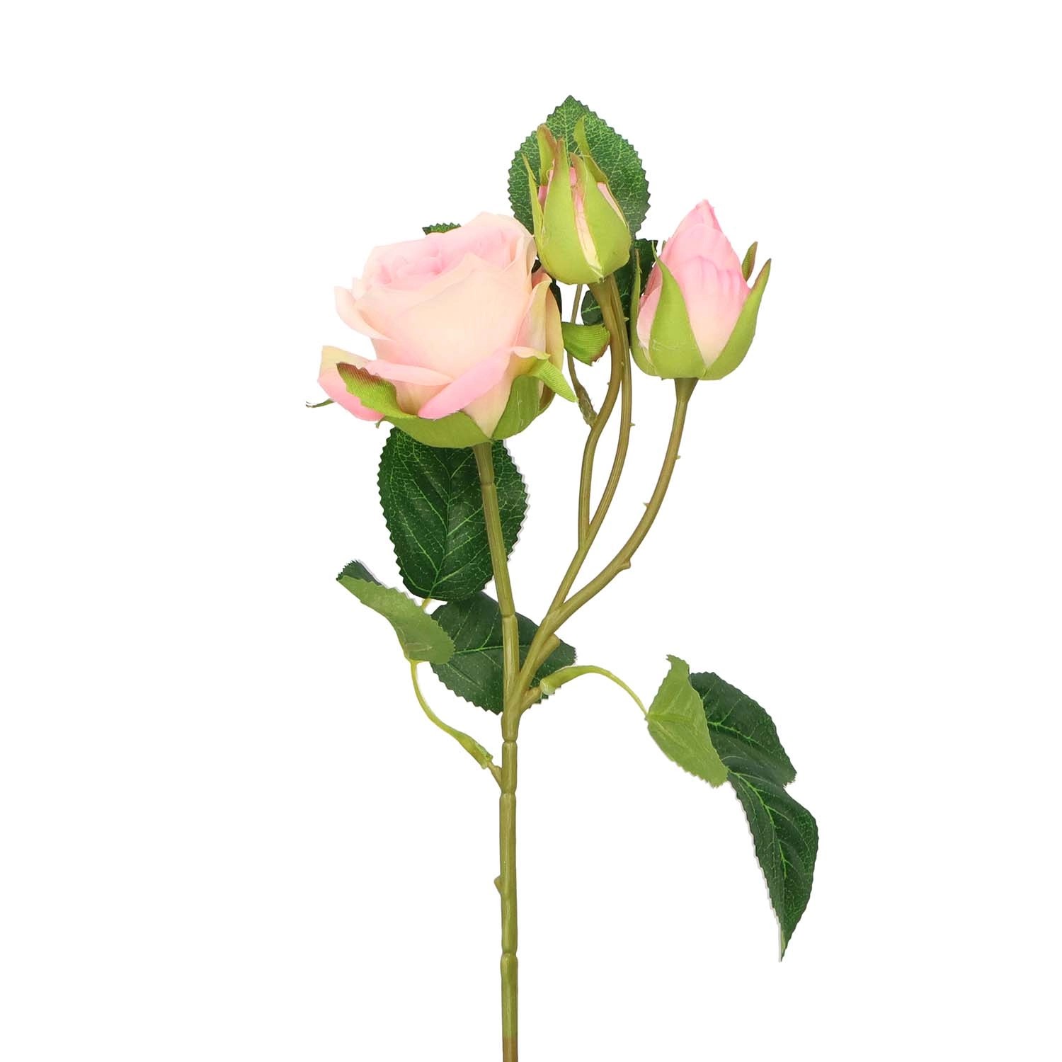 Róża sztuczna gałązka - 40 cm