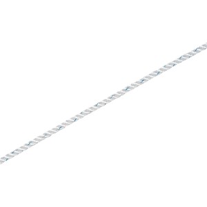 Biała lina PA, Ø 6 mm na metry, wytrzymała i uniwersalna.