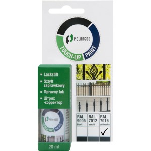 Korektor lakierniczy RAL 7016 do naprawy ogrodzeń i bram.