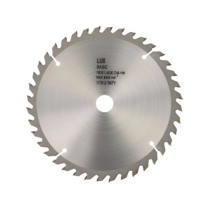 Tarcza pilarska LUX HM do drewna, Ø 185 mm, 40 zębów do pilarek ręcznych.