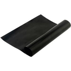 JAMESTOWN nieprzywierająca mata do grillowania, zestaw 3 szt., czarna, zwinięta.