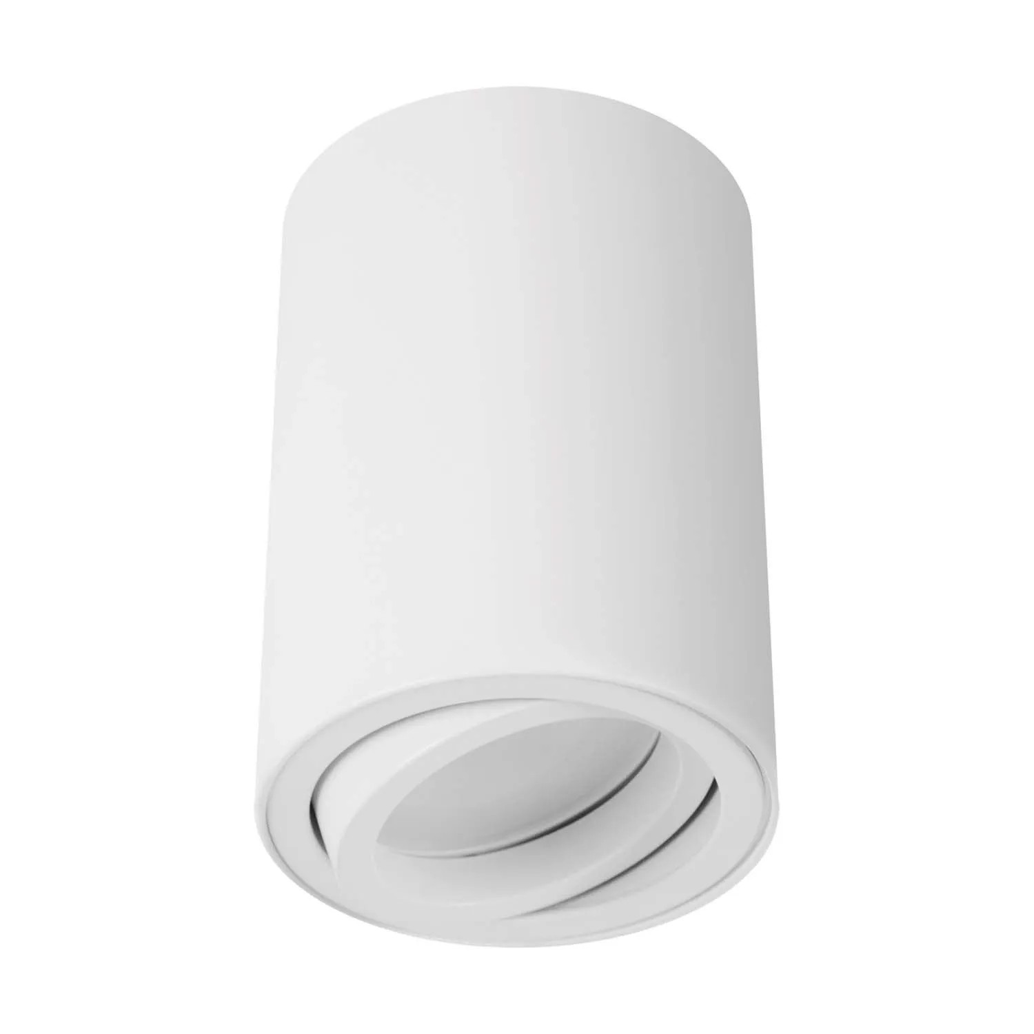 Struhm Lampa sufitowa tuba BEMOL DWL 1xGU10 35W 10x7cm biała