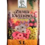 Worek ziemi kwiatowej 5L z motywem kwiatowym, odpowiedni do Ziemie do kwiatów.