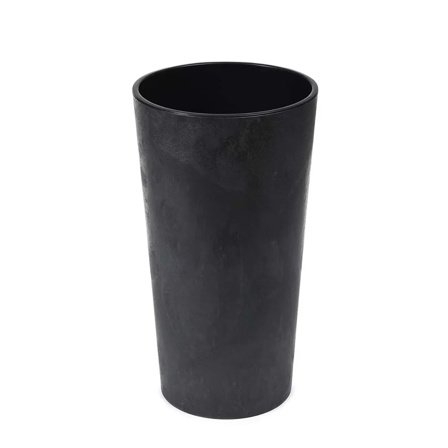 Donica Lilia recycled czarny beton - 30 cm
