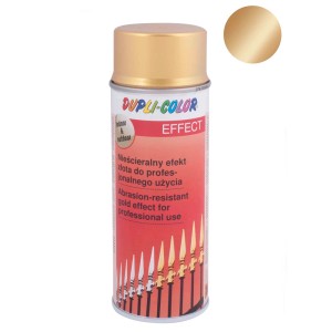 Złoty spray t.b.t. do efektów dekoracyjnych.
