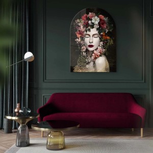 STYLER Obraz Glasspik Arched DIANA GS004 70 x 100 cm