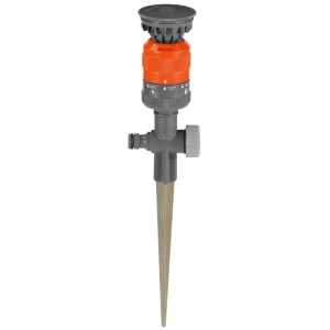 Gardena Comfort Vario zraszacz kołowy na szpilce do nawadniania ogrodu do 225 m².