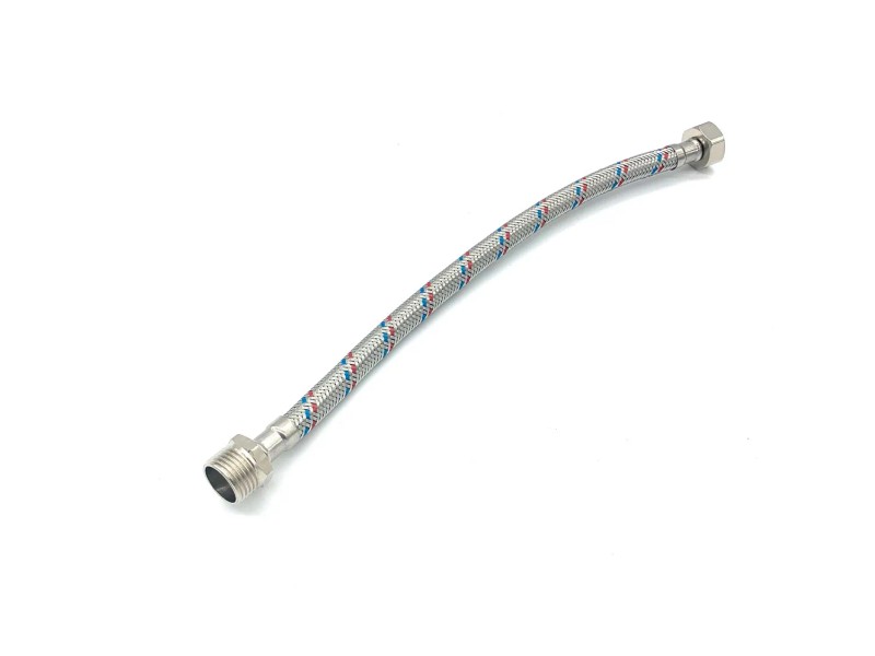 Fluvius Wężyk nierdzewny 1/2x1/2 L40 wz