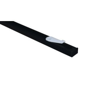 Gardinia Szyna aluminiowa Lucy 200 cm czarna