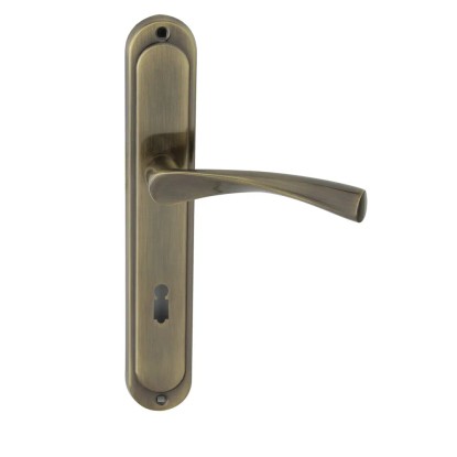 Domino Klamka Romana szyld na klucz patyna