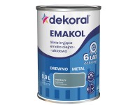 Dekoral Emalia Emakol Strong popielata matowa 900 ml