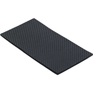 Hettich podkładka antypoślizgowa, samoprzylepna, prostokątna, 100x200mm, czarna, do mebli.
