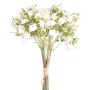 Sztuczny bukiet gipsówka biały - 35 cm