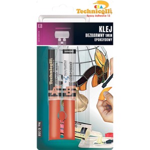 Technicqll Klej epoksydowy bezbarwny 1 min. 2x12 ml
