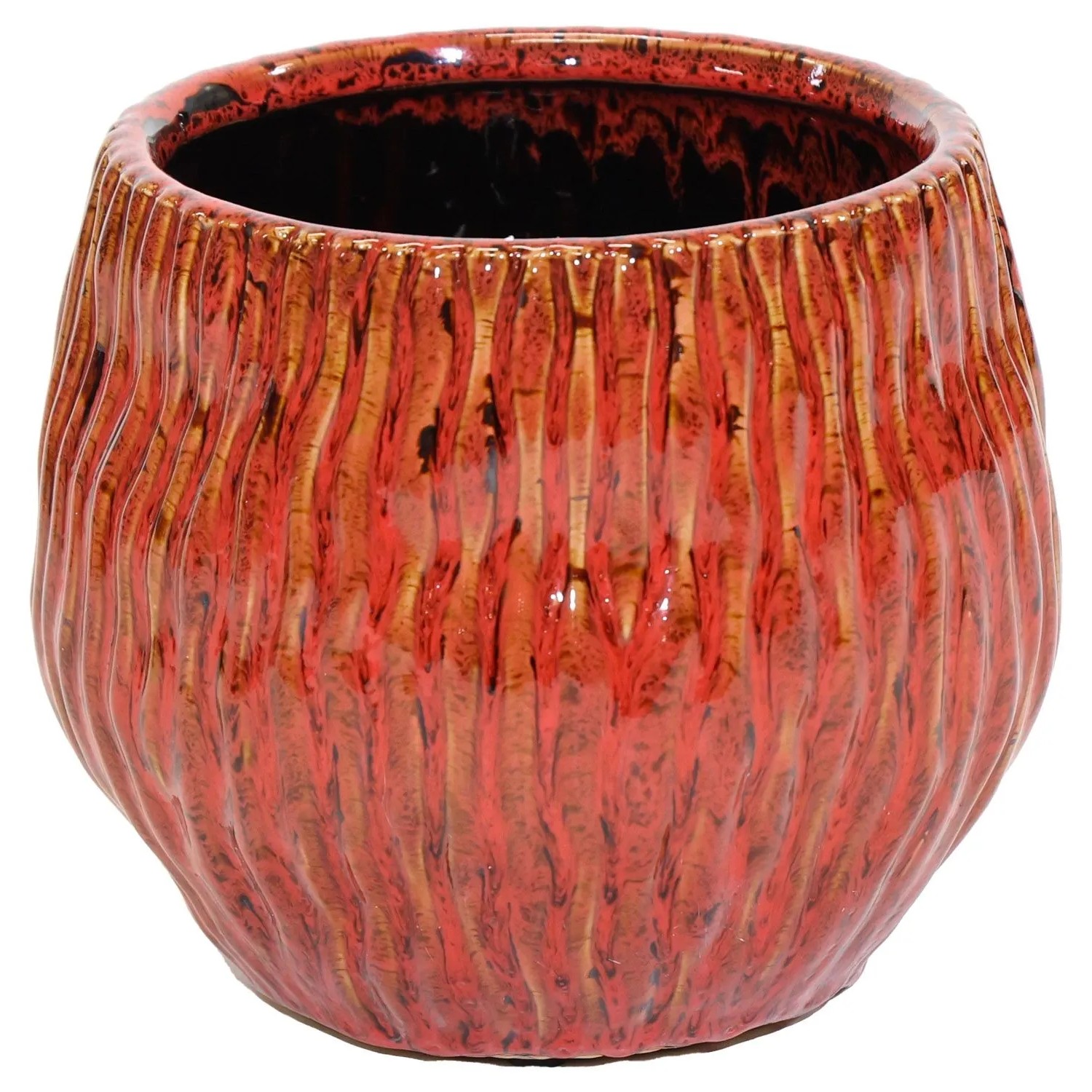 Donica Ide Wave Egg Pot Ruby 21 cm - 2 szt.