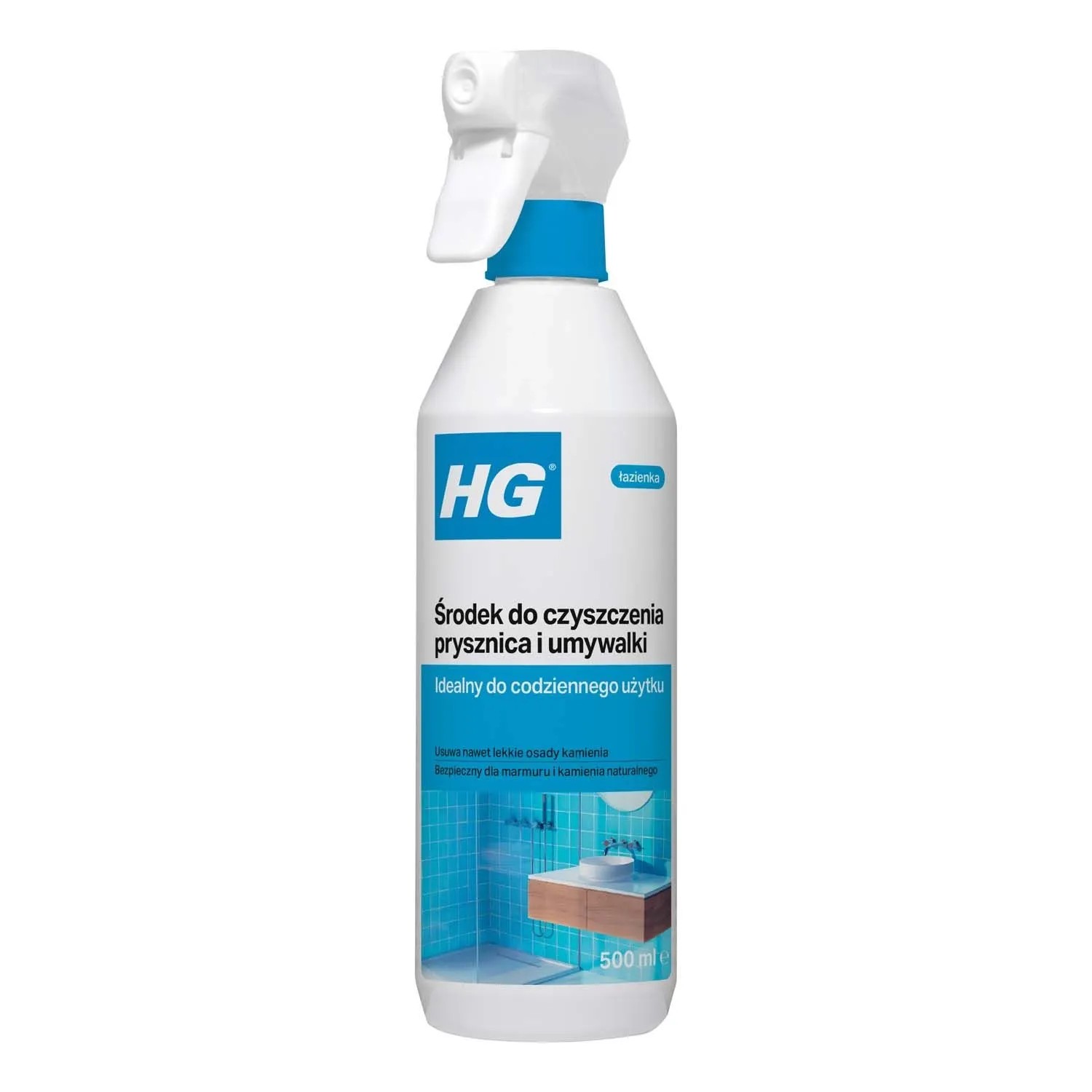HG Środek do czyszczenia prysznica i umywalki 0,5 l