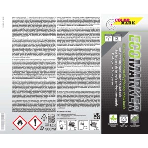 Dupli-Color Kreda w sprayu Colormark czerwona 500 ml