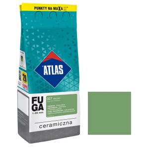 Atlas Fuga do płytek, kolor zielony, do precyzyjnych i trwałych spoin.