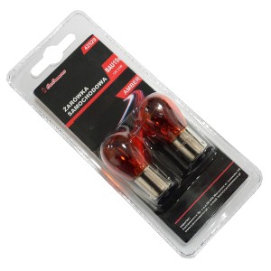 t.b.t. żarówki, bursztynowe, 2 sztuki w blistrze.