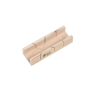 LUX Skrzynka uciosowa Classic, 245 mm z drewna brzozowego do precyzyjnych cięć 45°/90°.