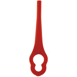 Einhell Zestaw noży zapasowych (20 szt.) do akumulatorowego podkaszarki GE-CT 18 Li, czerwony.