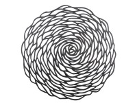 Podkładka TALEA czarna śr. 38 cm