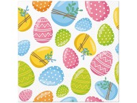 Serwetki Easter Eggs - 33 x 33 cm