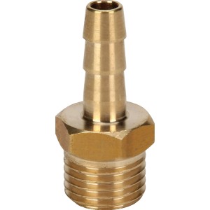 Złączka gwintowana Einhell R 1/4 gwint zewnętrzny z mosiądzu do kompresorów.