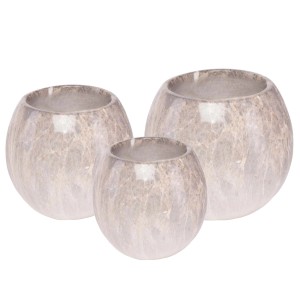 Osłonka Dodo szary marmur komplet 3 szt.