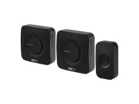 Emos Dzwonek bateryjny 52 melodie czarny