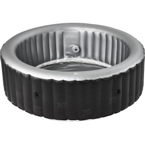 MSpa Comfort Starry AirJet wanna z hydromasażem, szary/czarny, dla relaksujących chwil.
