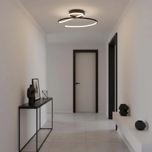 Goldlux Lampa wisząca LED DIUNA 34W 4000K 4880lm czarna