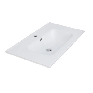 t.b.t. Umywalka w kolorze białym, umywalka nablatowa do łazienki i WC.