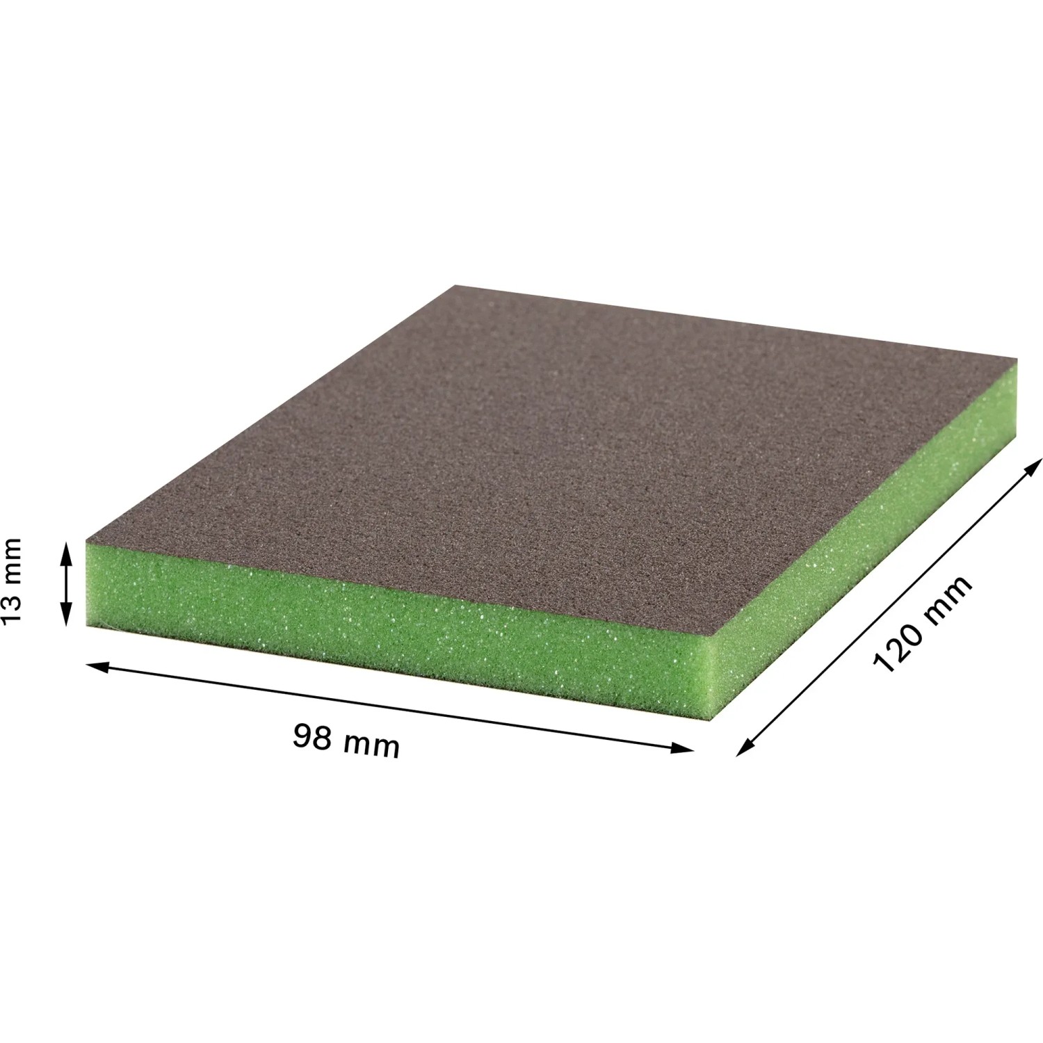 Gąbka ścierna Bosch Expert S473, super drobnoziarnista, 98x120x13 mm, do precyzyjnego szlifowania.