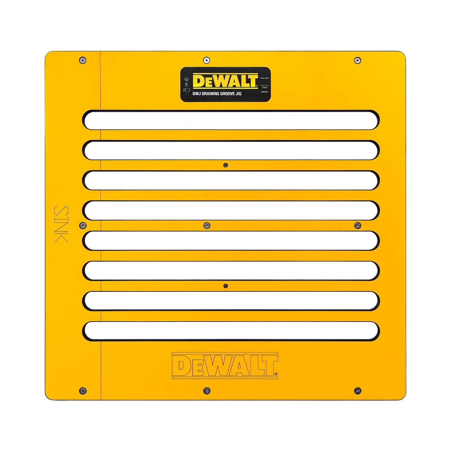 DeWALT Szablon do frezowania rowków ociekacza w blacie kuchennym DXWJDG1E
