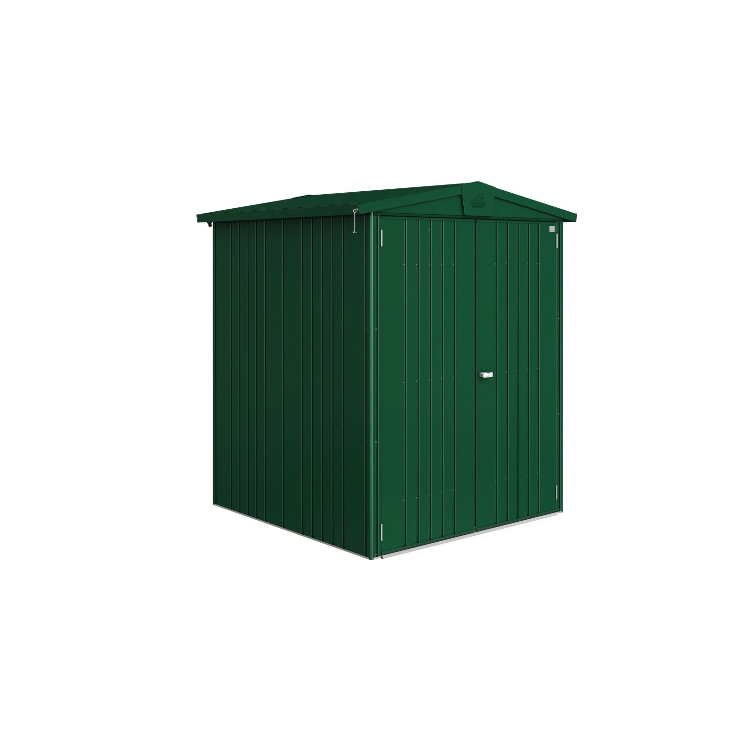 Biohort Domek ogrodowy Europa 2 ciemnozielony drzwi podwójne - 172 x 156 cm