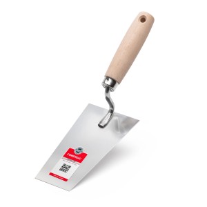 Kielnia murarska LUX Classic, 16 cm, z drewnianą rączką. Narzędzie do murowania i tynkowania.