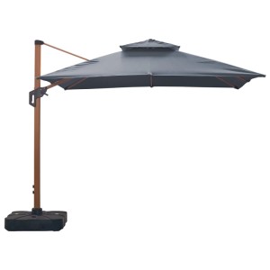 Esti&Esta Parasol ogrodowy ROMA M antracytowy - 300 x 300 cm