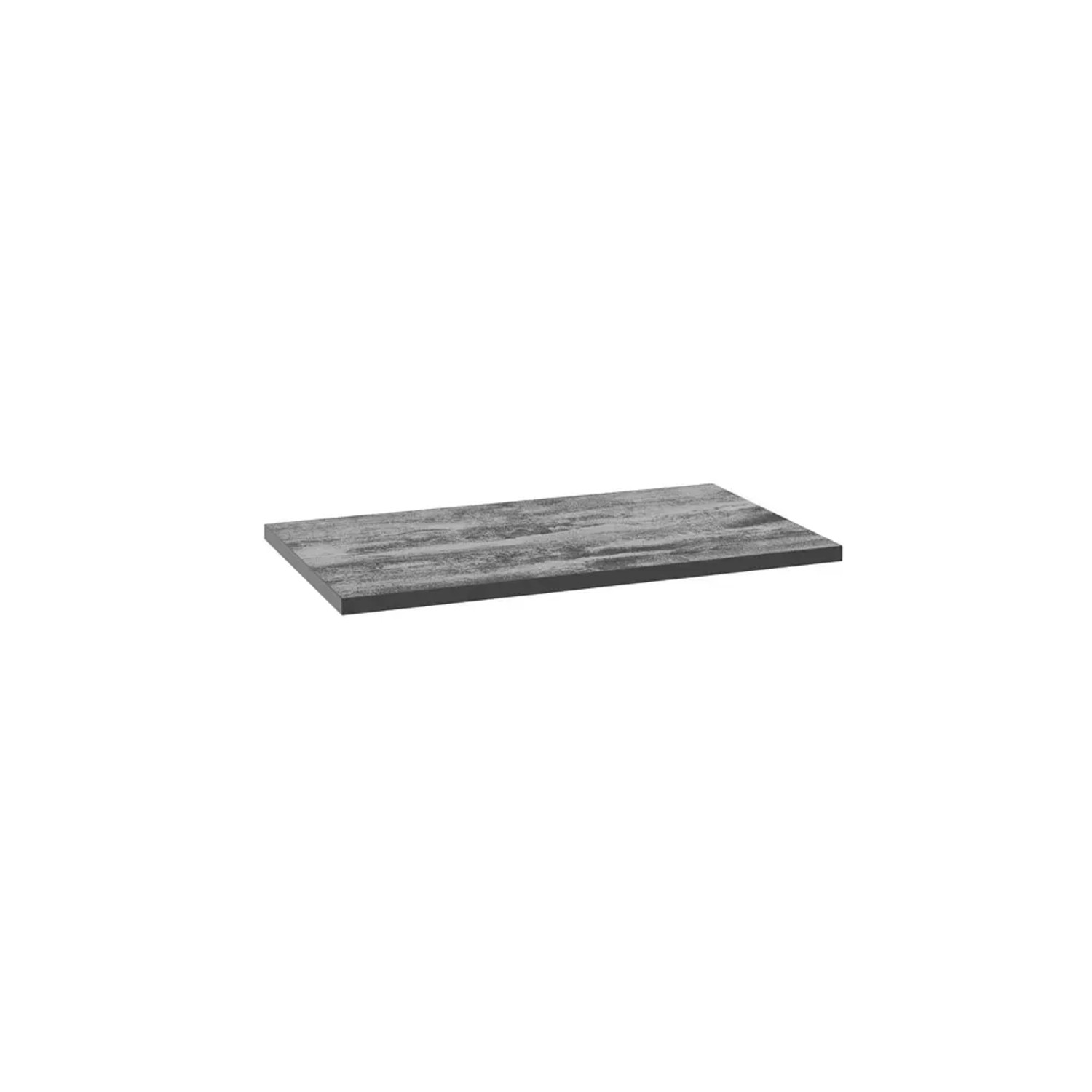Defra Blat łazienkowy Metro czarny beton 80x46cm