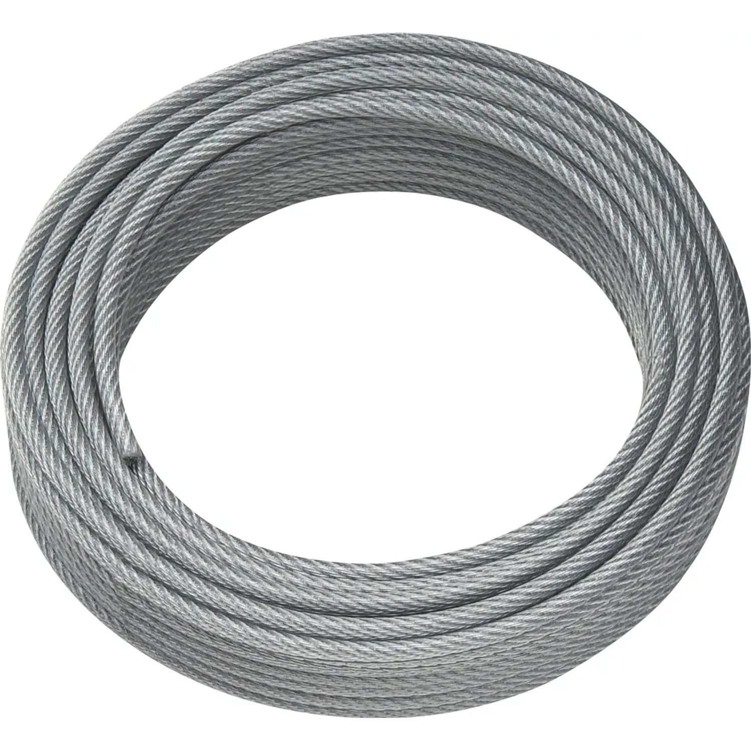 Lina stalowa ocynkowana w otulinie PCV 3/4 mm 15 m