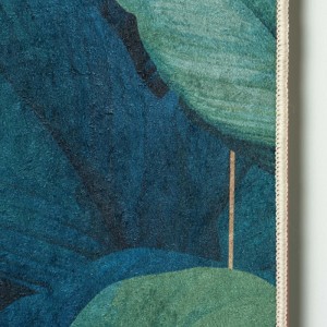 Splendid Dywan drukowany ARUM 50 x 80 cm ciemna zieleń