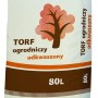 Worek torfu ogrodowego 80L, gotowy do użycia dla roślin i ogrodu.