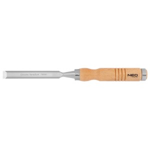 Neo Tools Dłuto z uchwytem drewnianym - 14 mm