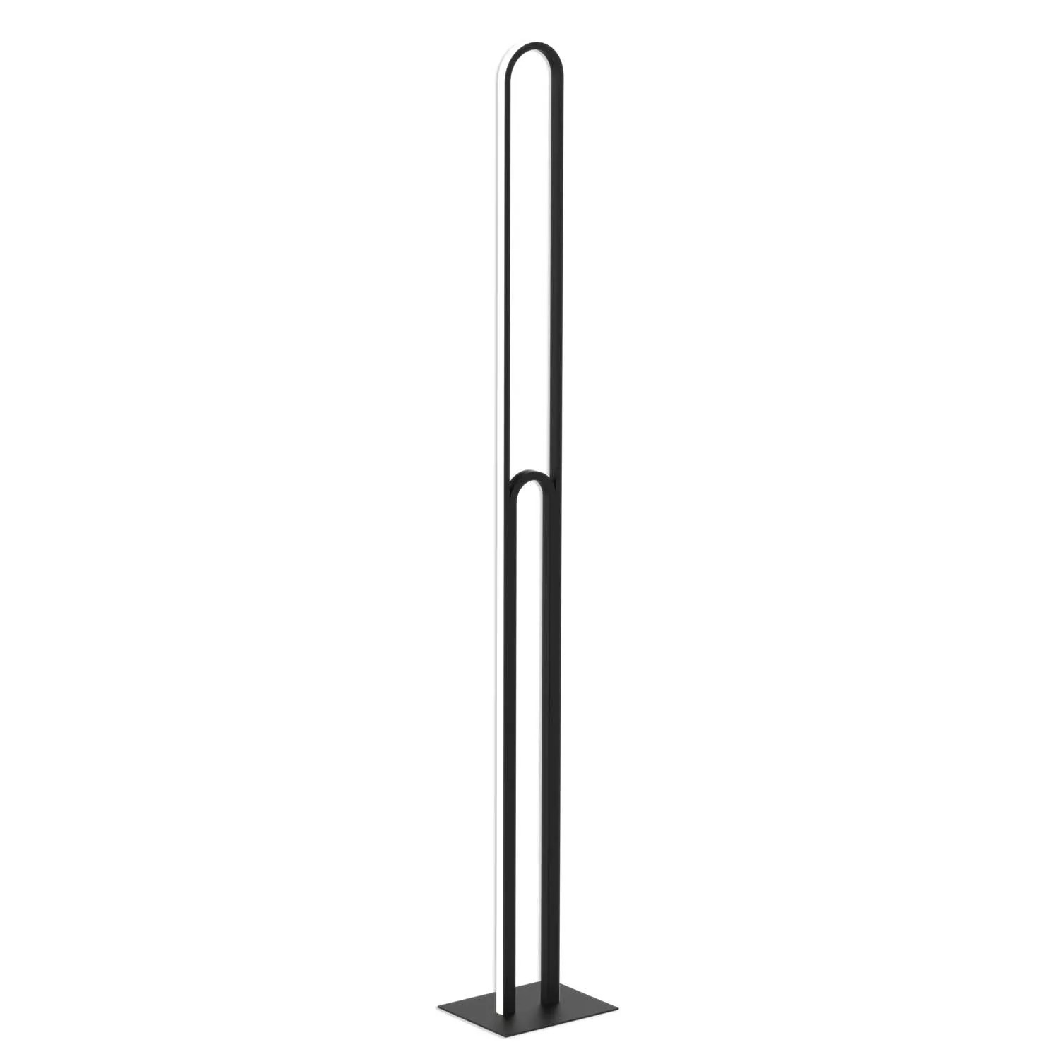 Goldlux Lampa podłogowa LED CARMEN 25W 4000K 3200lm wys. 142 cm czarna