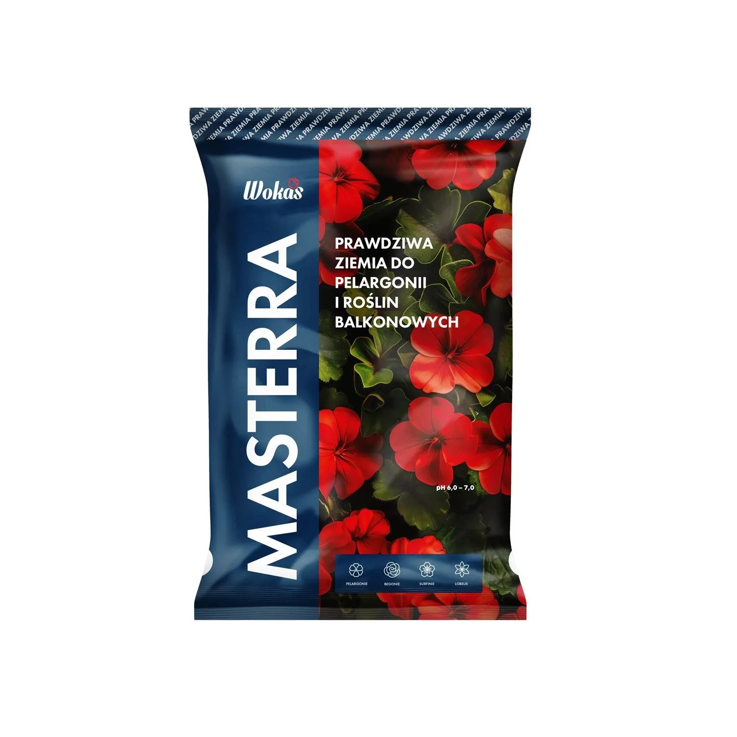 Wokas Podłoże do pelargonii i roślin balkononowych 50L