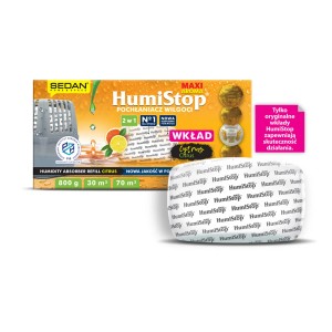 Wkład do pochłaniacza wilgoci maxi Cytrusowy