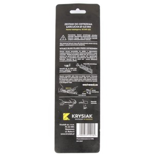 Zestaw do ostrzenia łańcucha 4,8 mm